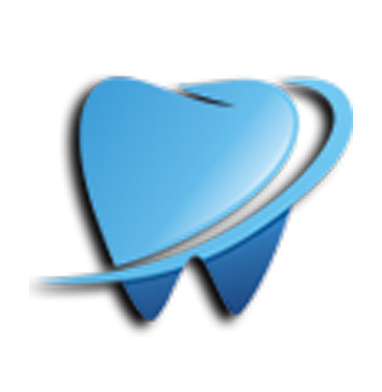 The image shows a logo with the letters A and T in stylized font, set against a background that includes a splash of water droplets and a graphic element resembling a paint palette.